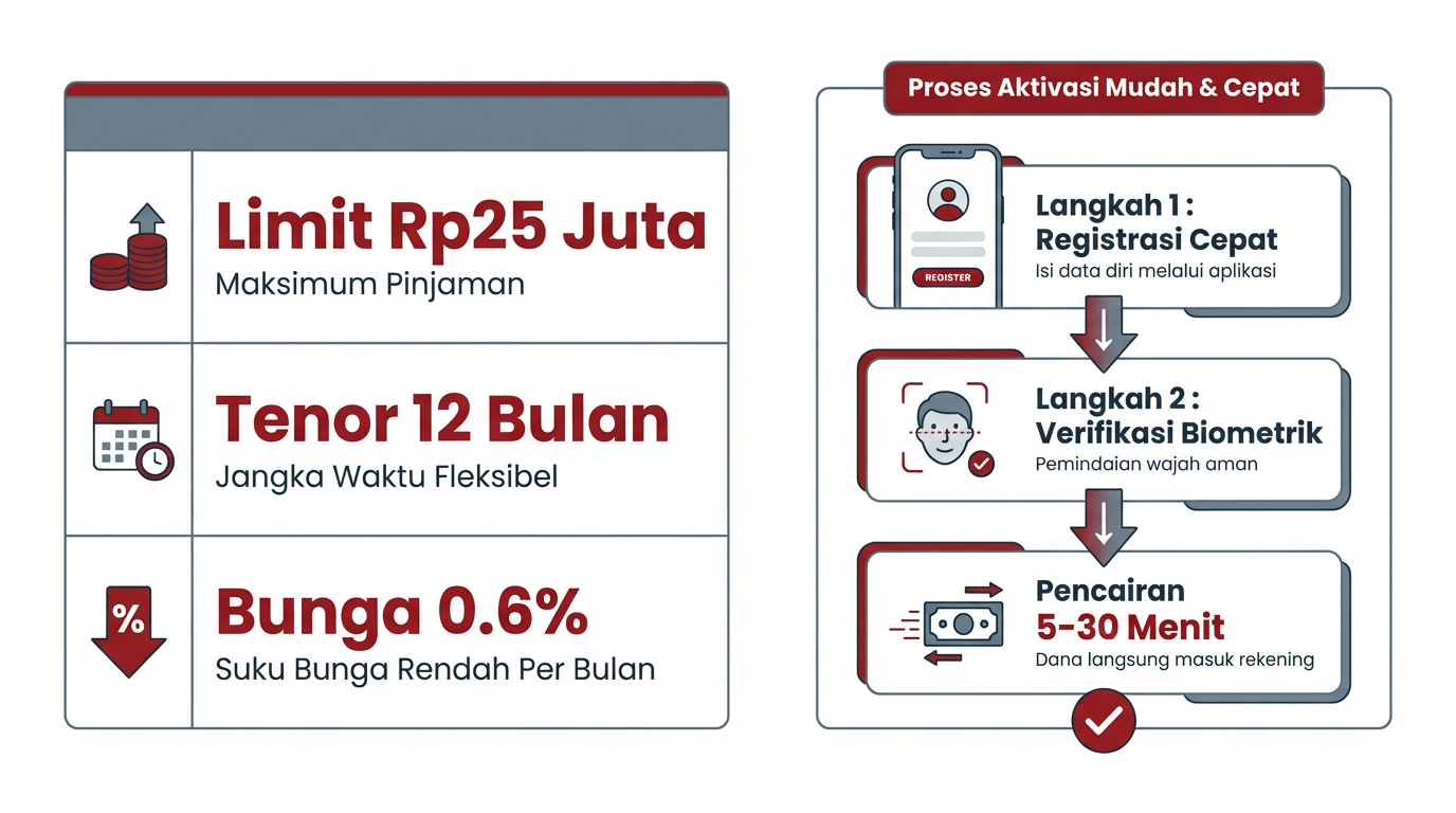 Review Akulaku: Bunga 0,6% & Limit Rp25 Juta